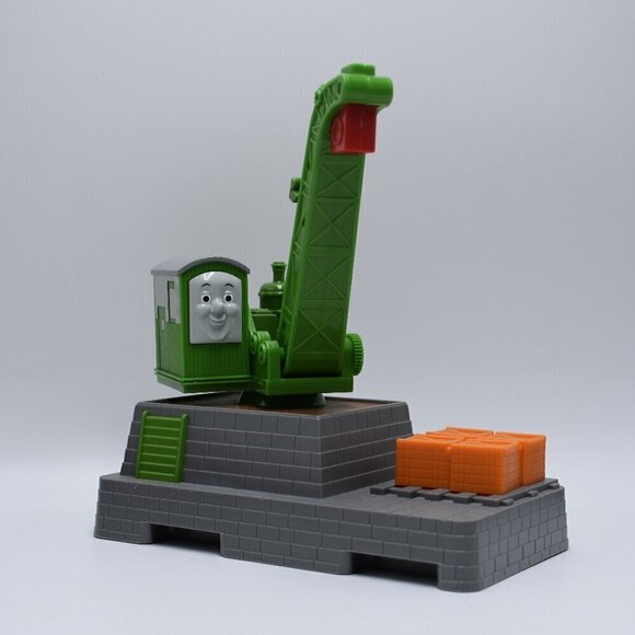 Thomas & Friends COLLIN THE CRANE Trackmaster 2009 Gullane R9491 Train Plastic - Picture 1 of 9